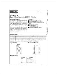 74VHCT573ASJ datasheet:  Octal D-type Latch with 3-STATE Outputs 74VHCT573ASJ