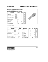 BC635 datasheet:  NPN Epitaxial Silicon Transistor BC635