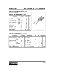 BC638 datasheet:  PNP Epitaxial Silicon Transistor BC638