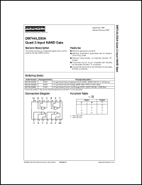 DM74ALS00ASJX datasheet:  Quad 2-Input NAND Gates DM74ALS00ASJX