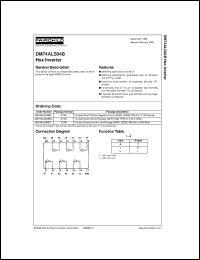 DM74ALS04BSJX datasheet:  Hex Inverters DM74ALS04BSJX