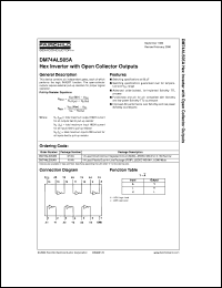 DM74ALS05AMX datasheet:  Hex Inverters with Open Collector Outputs DM74ALS05AMX