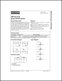 DM74ALS125MX datasheet:  Quad 3-STATE Buffer DM74ALS125MX