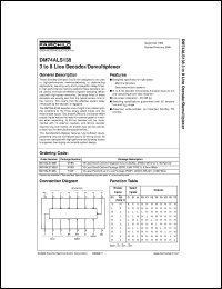 DM74ALS138SJ datasheet:  3 to 8 Line Decoder/Demultiplexer DM74ALS138SJ