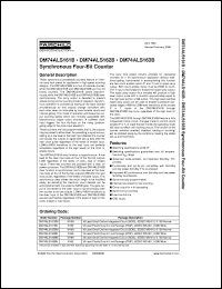 DM74ALS163BM datasheet:  Synchronous Four-Bit Binary Counter with Synchronous Clear DM74ALS163BM