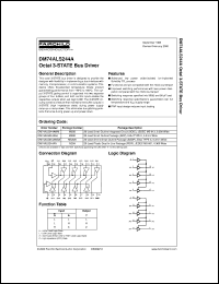 DM74ALS244AMSAX datasheet:  Octal 3-STATE Bus Driver DM74ALS244AMSAX