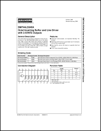 DM74ALS540AWM datasheet:  Octal Inverting Buffers and Line Drivers with 3-STATE Outputs DM74ALS540AWM