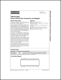 DM74ALS652NT datasheet:  Octal 3-STATE Bus Transceiver and Register DM74ALS652NT