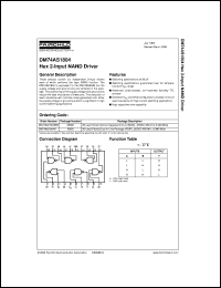 DM74AS1804WM datasheet:  Hex 2-Input NAND Driver DM74AS1804WM