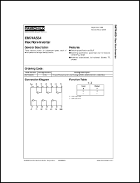 DM74AS34N datasheet:  Hex Non-Inverter DM74AS34N