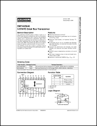 DM74AS640WM datasheet:  Octal 3-STATE Octal Bus Transceiver DM74AS640WM