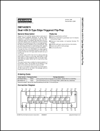 DM74AS874NT datasheet:  Dual 4-Bit D-Type Edge-Triggered Flip-Flops DM74AS874NT