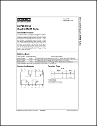 DM74LS125AMX datasheet:  Quad 3-STATE Buffer DM74LS125AMX