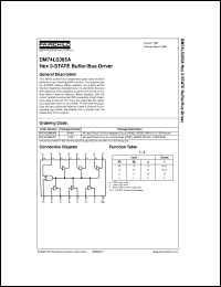 DM74LS365AM datasheet:  Hex 3-STATE Buffer/Bus Driver DM74LS365AM