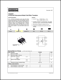 FDC653N datasheet:  N-Channel Enhancement Mode Field Effect Transistor FDC653N