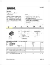 FDG6323L datasheet:   Integrated Load Switch [Preliminary] FDG6323L