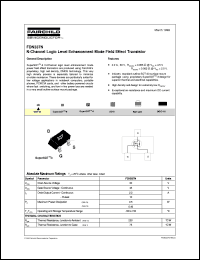 FDN337N datasheet:  N-Channel Logic-Level Enhancement Mode Field Effect Transistor FDN337N