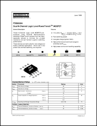 FDS6990A datasheet:  Dual N-Channel Logic Level PowerTrench® MOSFET FDS6990A