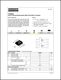 FDS8936A datasheet:  Dual N-Channel Enhancement Mode Field Effect Transistor FDS8936A