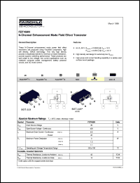 FDT459N datasheet:  N-Channel Enhancement Mode Field Effect Transistor FDT459N