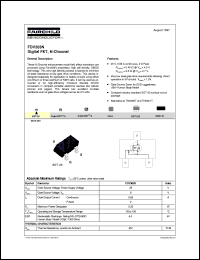 FDV303N datasheet:  Digital FET, N-Channel FDV303N