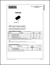 FSBCW30 datasheet:  PNP General Purpose Amplifier FSBCW30