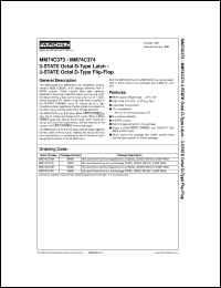 MM74C373WMX datasheet:  3-STATE Octal D-Type Latch MM74C373WMX