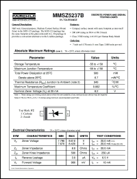 MMSZ5237B datasheet:  SOD123  Zener MMSZ5237B