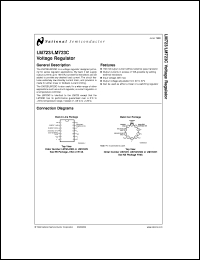 LM723CMWC datasheet: Voltage Regulator LM723CMWC