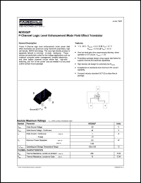 NDS332P datasheet:  P-Channel Logic Level Enhancement Mode Field Effect Transistor NDS332P