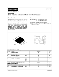 NDS8426A datasheet:  Single N-Channel Enhancement Mode Field Effect Transistor NDS8426A