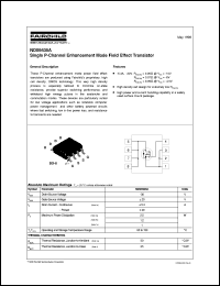NDS9435A datasheet:  Single P-Channel Enhancement Mode Field Effect Transistor NDS9435A