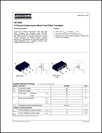 NDT2955 datasheet:  P-Channel Enhancement Mode Field Effect Transistor NDT2955