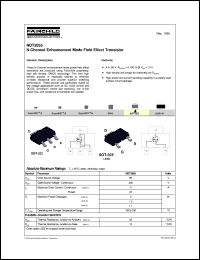 NDT3055 datasheet:  N-Channel Enhancement Mode Field Effect Transistor NDT3055
