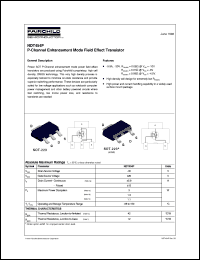 NDT454P datasheet:  P-Channel Enhancement Mode Field Effect Transistor NDT454P