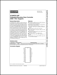 SCANPSC100FSC datasheet:  Embedded Boundary Scan Controller SCANPSC100FSC