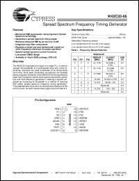 W42C32-05M datasheet: Spread Spectrum Frequency Timing Generator for Mobile Systems W42C32-05M