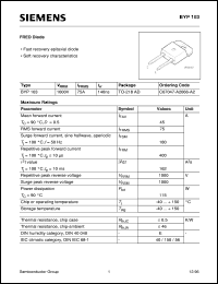 BYP103 datasheet: FRED diode BYP103