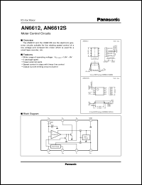 AN6612 datasheet: Motor Control Circuit AN6612