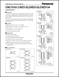 CNZ3133 datasheet: Optoisolators CNZ3133