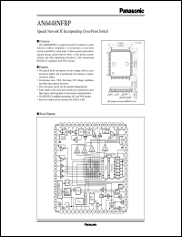 AN6448NFBP datasheet: Speech Network IC Incorporating Cross-Point Switch AN6448NFBP