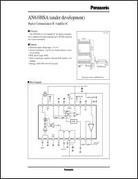 AN6108SA datasheet: Digital Communication IF Amplifier IC AN6108SA