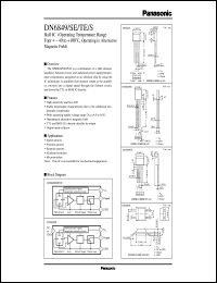 DN6849 datasheet: Hall IC (Alternating magnetic field operation) DN6849