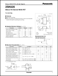 2SK0620 datasheet: Silicon N-Channel MOS FET 2SK0620