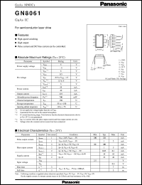 GN08061 datasheet: GaAs IC GN08061