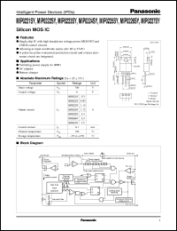 MIP0222SY datasheet: Intelligent Power Device (IPD) MIP0222SY
