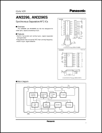 AN3296S datasheet: Synchronous Separation/AFC ICs AN3296S