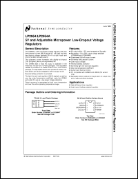 LP2954IM datasheet: 5V Micropower Low-Dropout Voltage Regulator LP2954IM