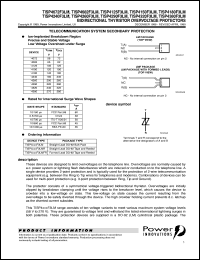 TISP4180F3LM datasheet: Single Symmetrical Overvoltage TISP for 2 Wire Protection TISP4180F3LM