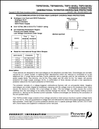 TISP5150H3BJ datasheet:  Single Unidirectional Transient Voltage Suppressors TISP5150H3BJ